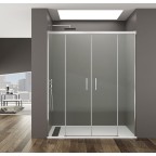 BASIC SPAZIO frost plus 2 fixes + 2 coulissants