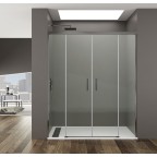 BASIC SPAZIO frost plus 2 fixes + 2 coulissants