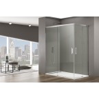 Double porte coulissante Accès d'angle BASIC