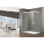 Double porte coulissante Accès d'angle BASIC