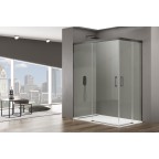 Double porte coulissante Accès d'angle BASIC