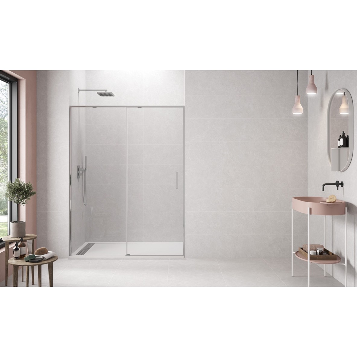 Frontales 1fixe+1coulissant transparent TWENTY