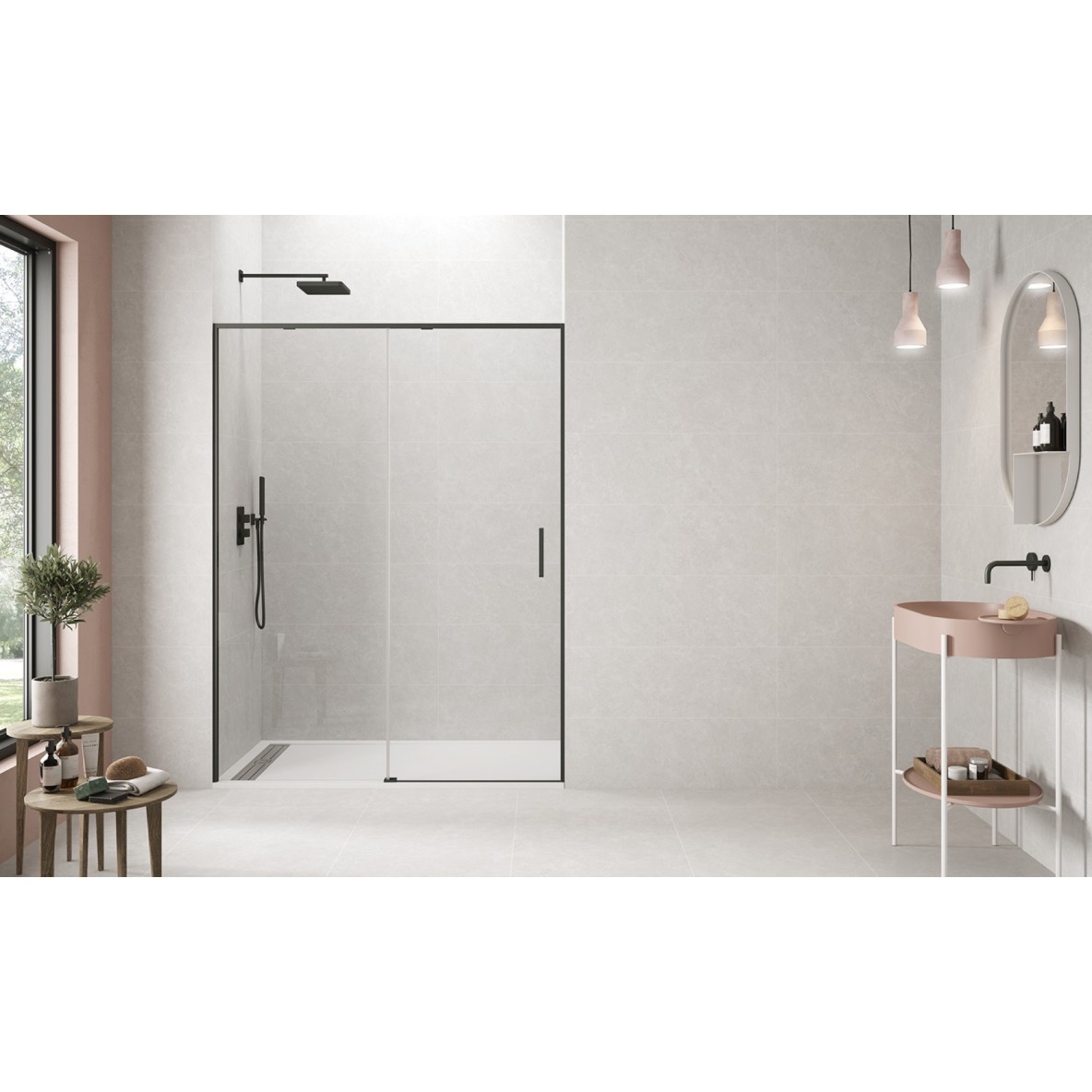 Frontales 1fixe+1coulissant transparent TWENTY