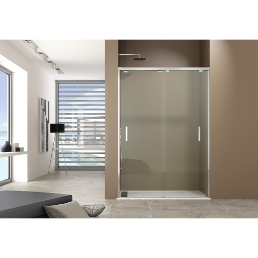 Parois en niche avec 2 coulissant