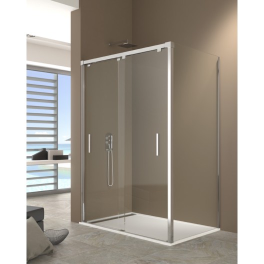 Parois en niche avec 2 coulissant