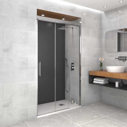 frontal 1fixe + 2coulissants TRIO