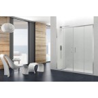 PRESTIGE TITAN SPAZIO double coulissant pour niche fermeture centrale