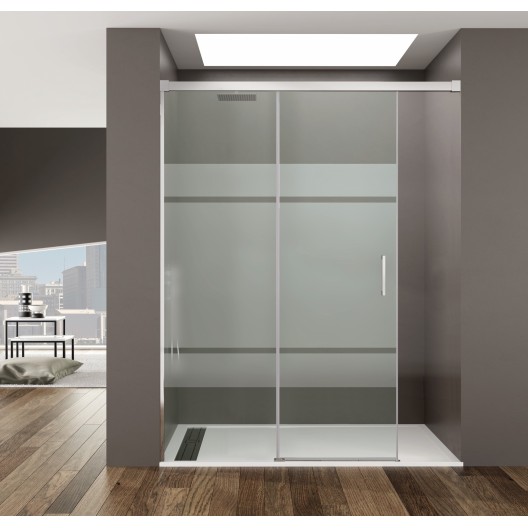 Porte coulissante en niche fermeture 3/4 BASIC FREE