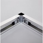 Porte coulissante en niche fermeture 3/4 BASIC FREE