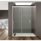 Porte coulissante en niche fermeture 3/4 BASIC FREE