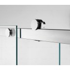 Porte coulissante fermeture sur verre fixe ROTARY