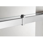 Porte coulissante fermeture sur verre fixe ROTARY