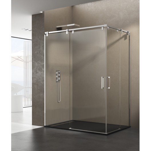 Double porte coulissante Accès d'angle FUTURA