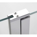 Parois fixe frontale + Parois battante fermeurte sur latérale fixe OPEN COMBI C + lat fixe