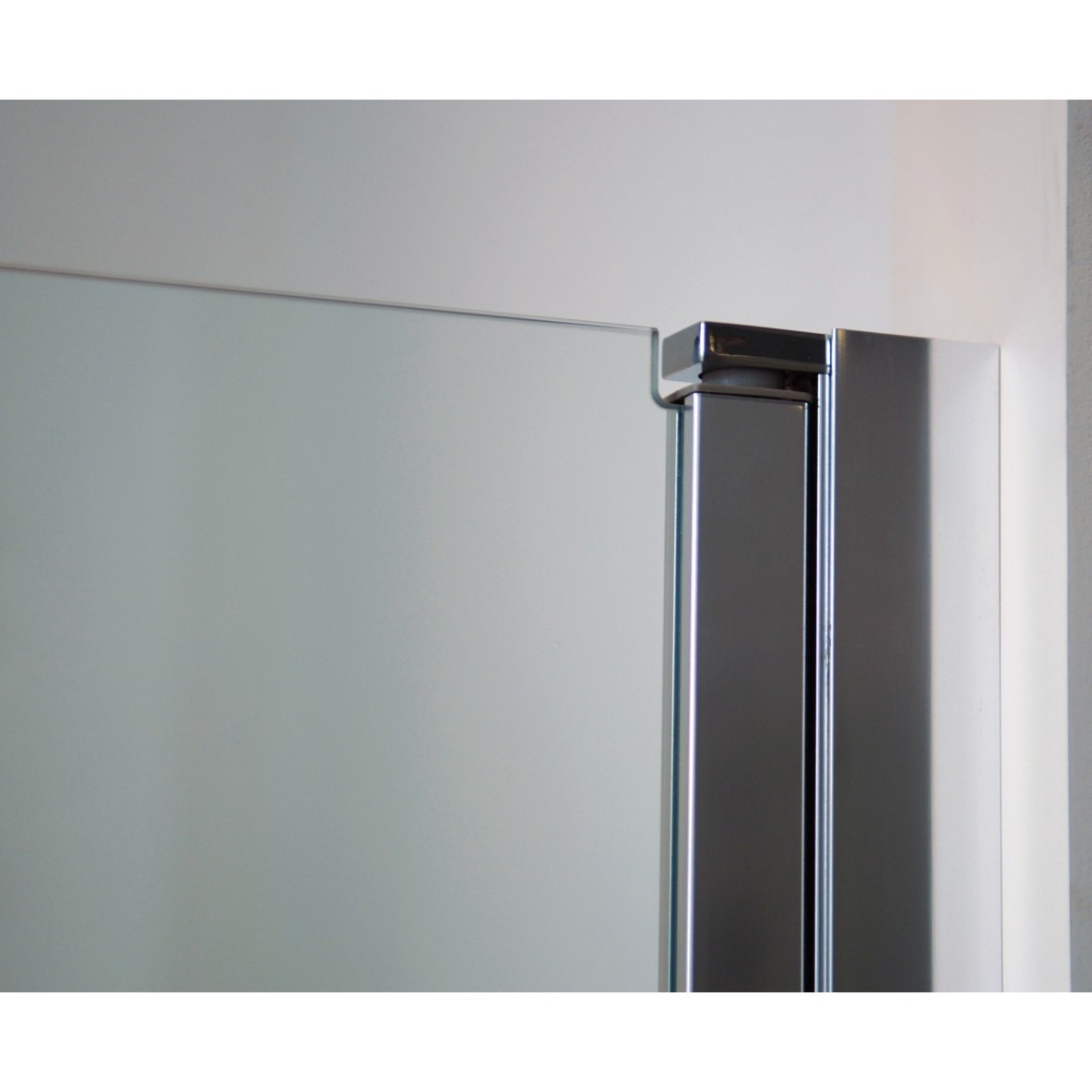 Parois battante fermeture sur verre fixe frontale OPEN COMBI E