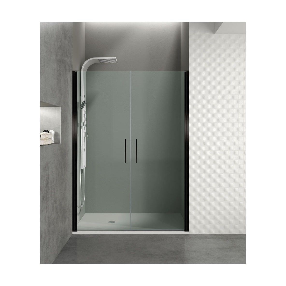 Double porte battante en niche OPEN COMBI I