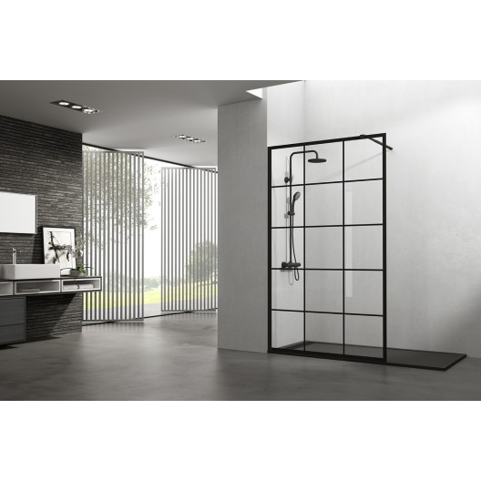 Screen Black Chess effet verriere + bras ajustable 60-120 cm