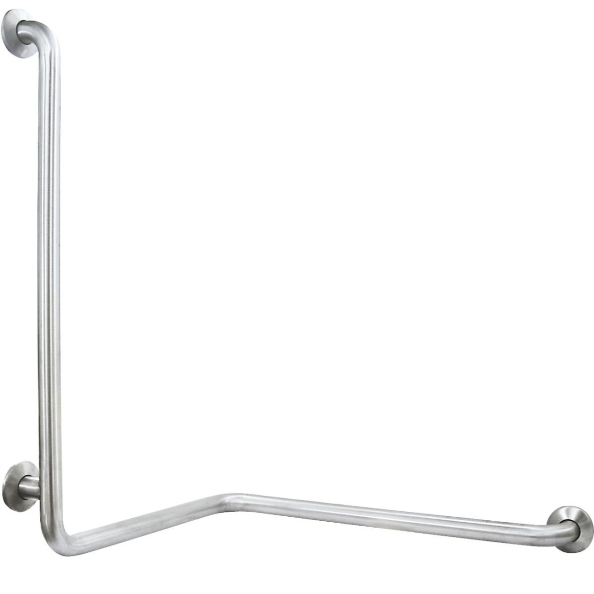 Barre d'appui d'angle Acier coudée 90°