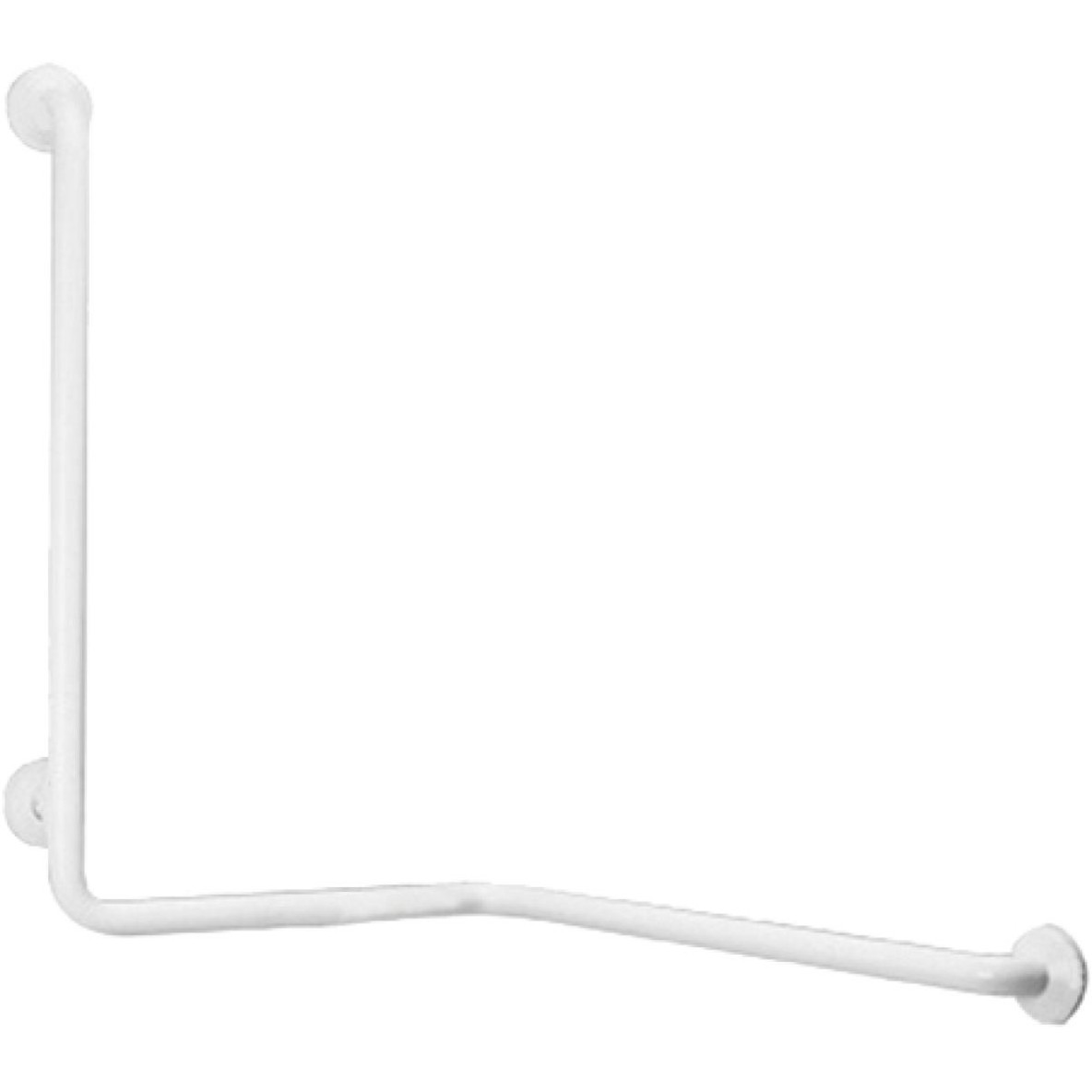 Barre d'appui d'angle Acier coudée 90°