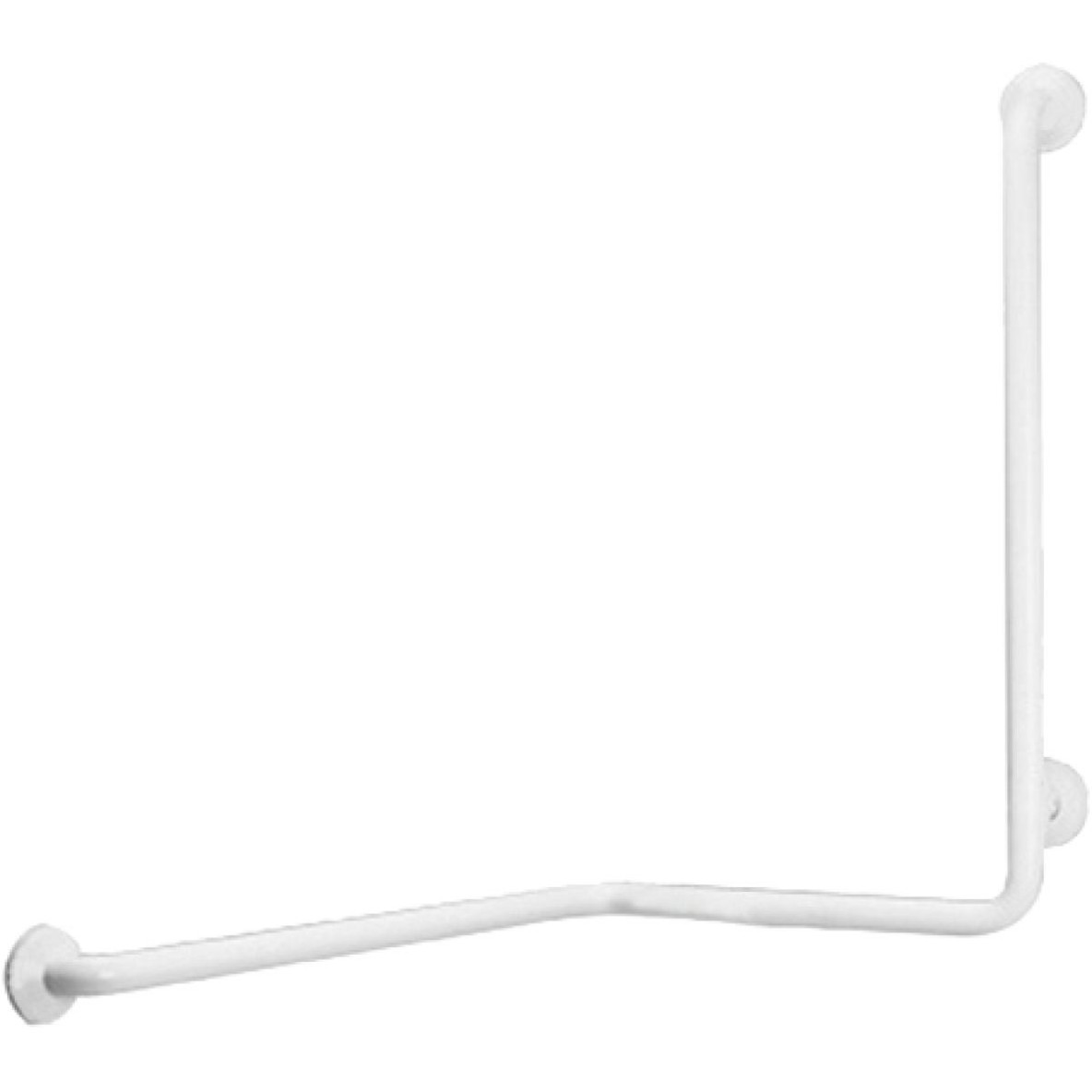 Barre d'appui d'angle Acier coudée 90°