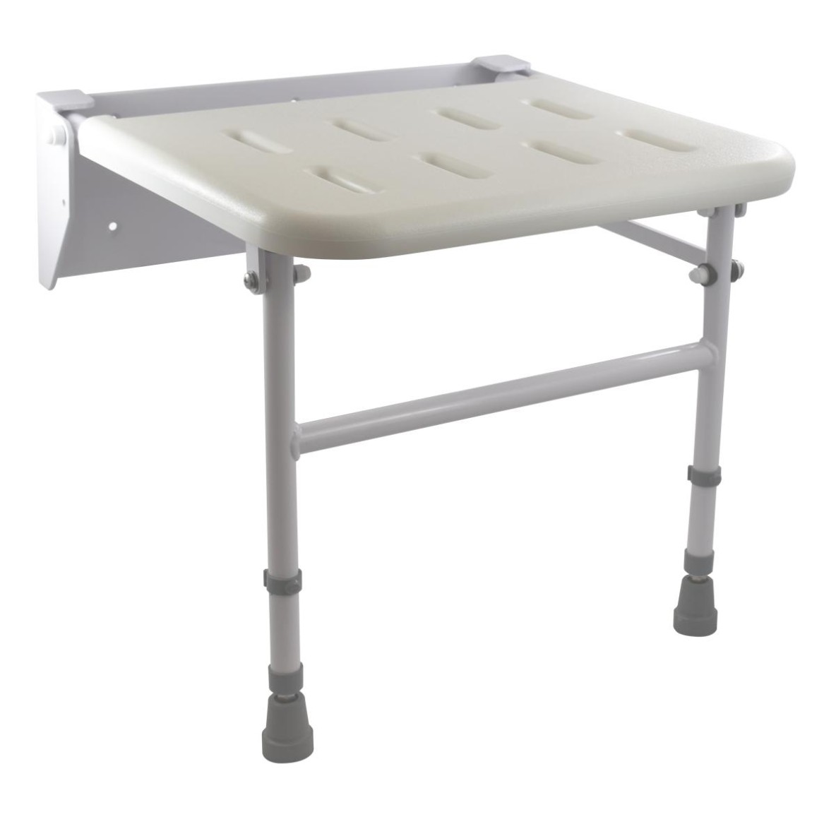 Siège de douche rabattable avec pieds