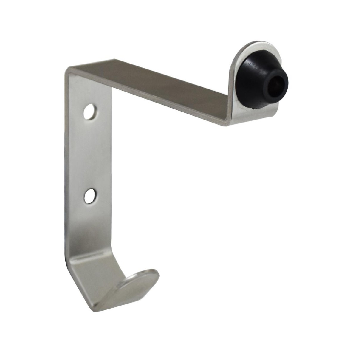 Patère avec butée en caoutchouc classic