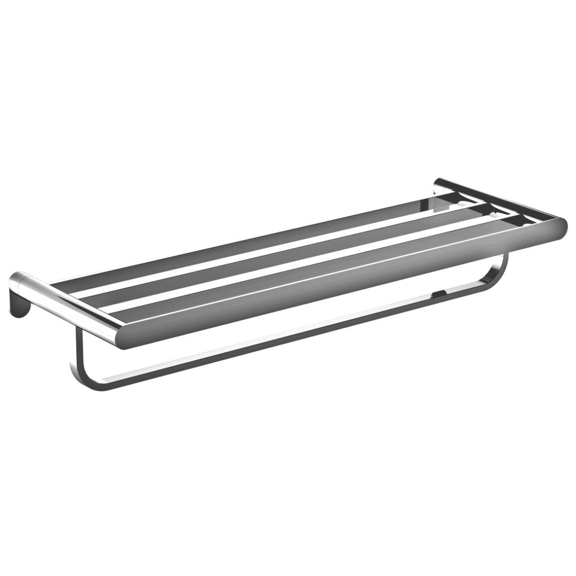 Porte-serviette sous étagère