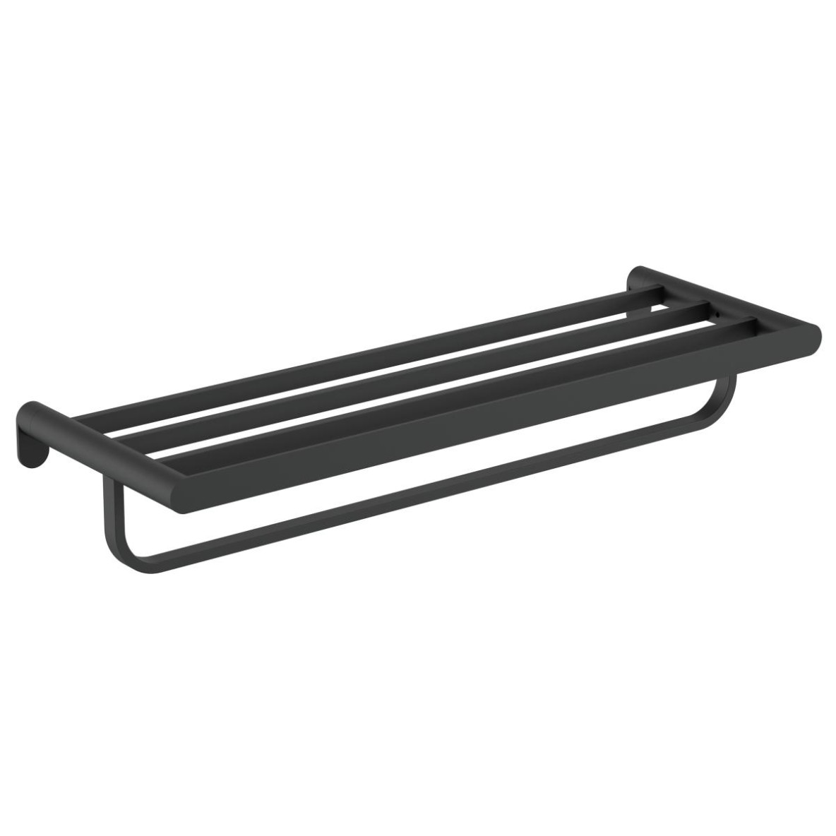 Porte-serviette sous étagère