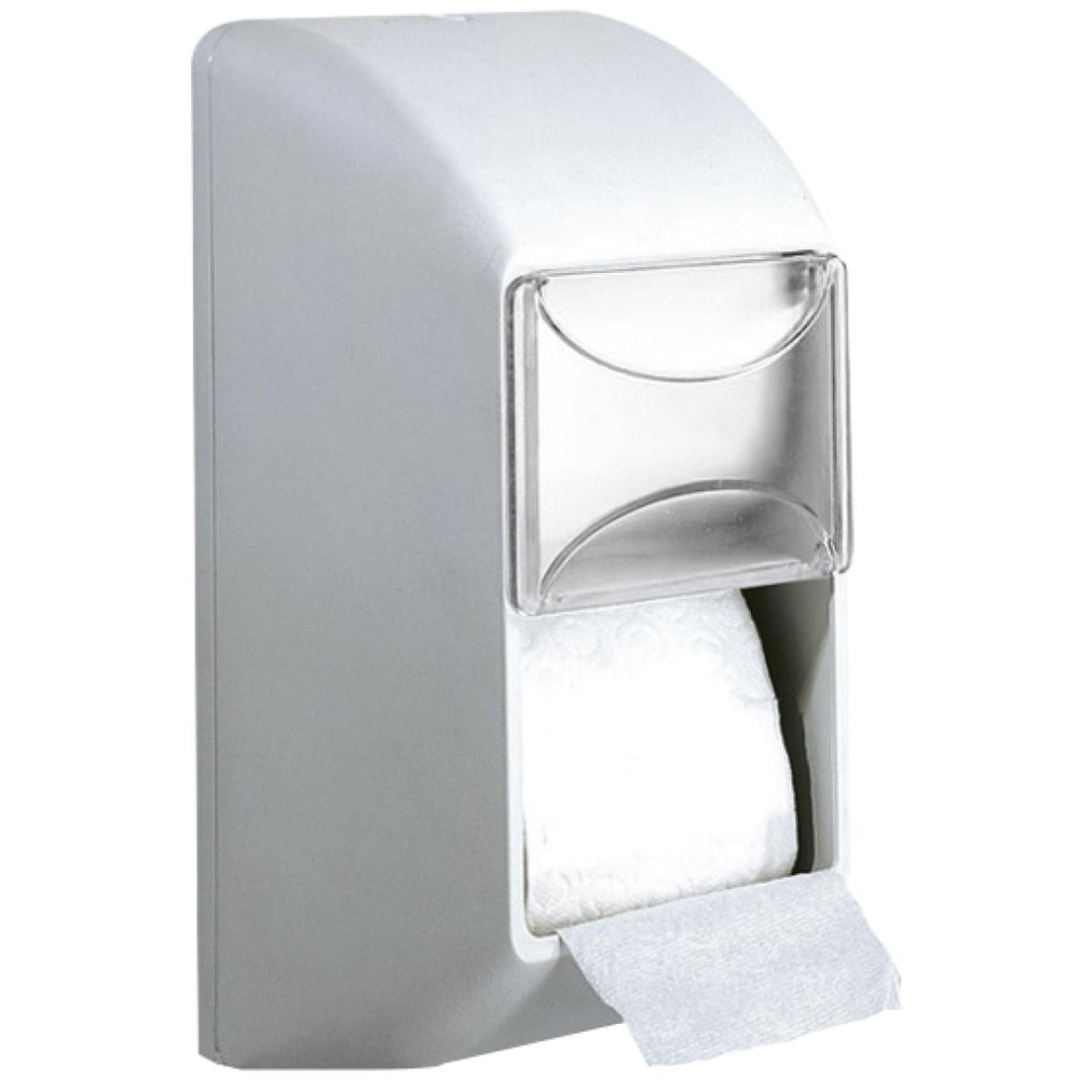 Double porte-rouleau de papier toillette vertical