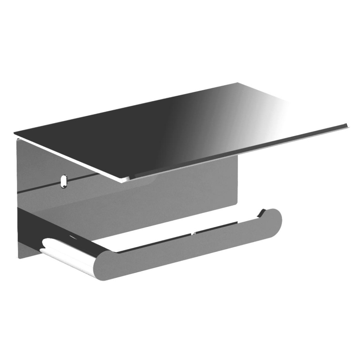 Porte-rouleau de papier toillette mural