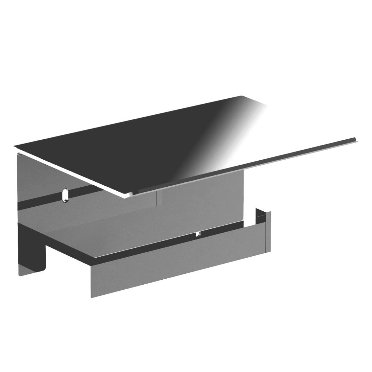 Porte-rouleau de papier toillette mural