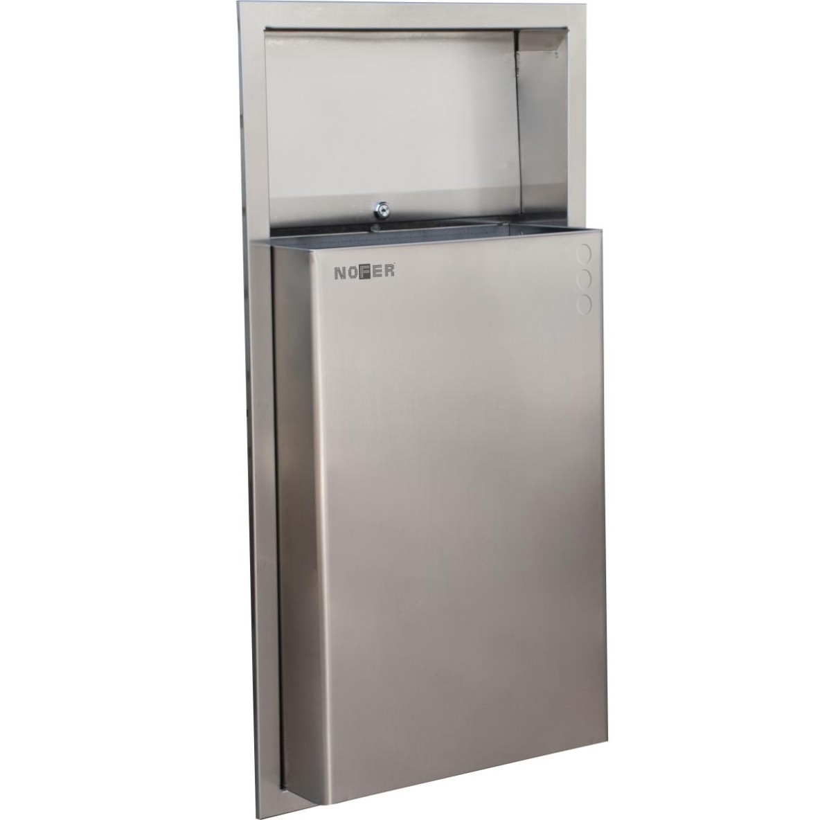 Poubelle semi-encastrée