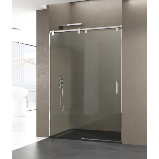 Frontales 1fixe+1coulissant FUTURA 155-160 chrome