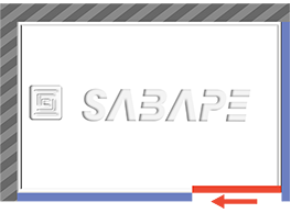 Porte coulissante fermeture sur parois fixe latérale