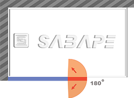 Volet mobile pour parois fixe