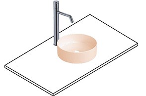 XXL / conseillé pour vasque à poser